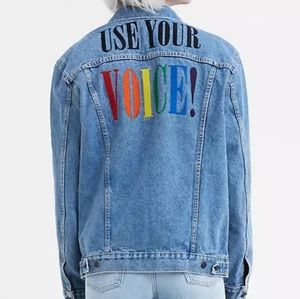 Levi's Pride Trucker Jacket - Unisex - Stonewash